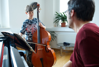 Musikschule Unterricht Kontrabass