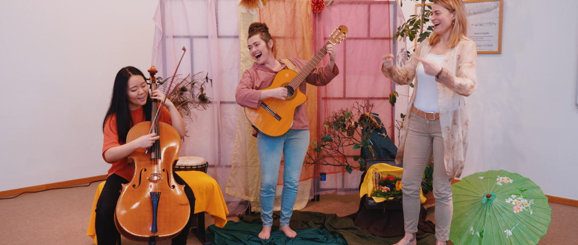 Singen mit Eri, Simone und Elisabeth