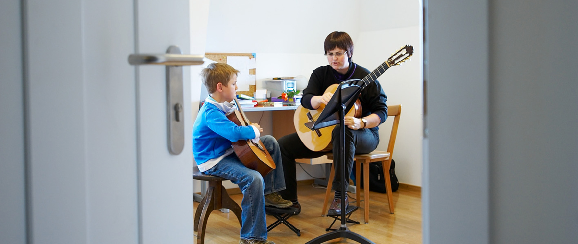 Musikschulunterricht Gitarre