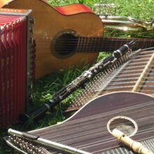 Volksmusikinstrumente