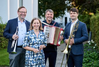 Der neue „Dirigent“ der Rheintalischen Musikschule Lustenau