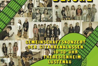 Saitenblicke - Fachbereichskonzert der Gitarrenklassen