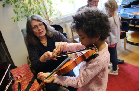 Musikschule_Tag der offenen Tür_Geige