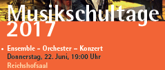 Musikschultage 2017 Musikschultage 2017