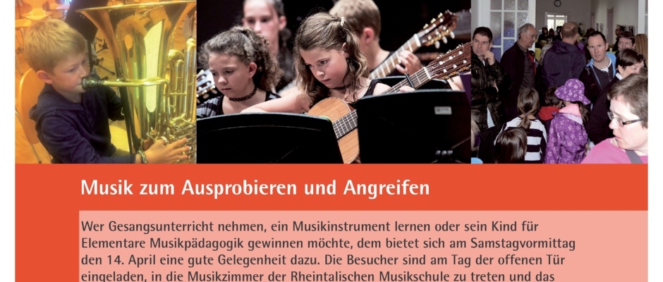 Inserat Tag der offenen Tür 2018 Inserat Tag der offenen Tür 2018