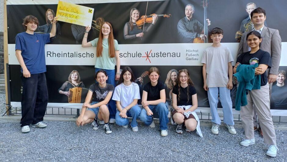 Scheckübergabe Scheckübergabe